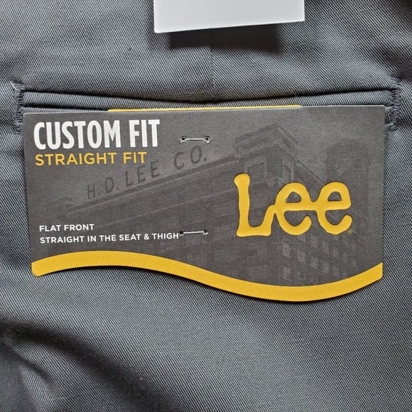 Lee Straight Fit Trouser Dress Pants Size 32 X 32
